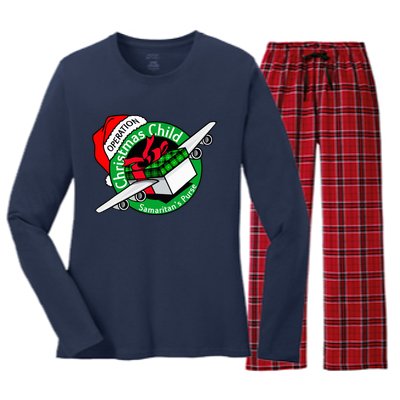 SamaritanS Purse Operation Christmas Child Funny Xmas Gifts Women's Long Sleeve Flannel Pajama Set 