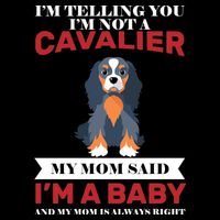 Spoiled King Charles Cavalier Flexfit Unipanel Trucker Cap