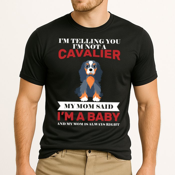 Spoiled King Charles Cavalier Performance Shirt