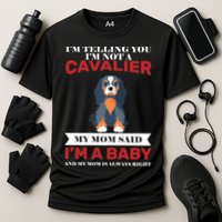 Spoiled King Charles Cavalier Performance Shirt
