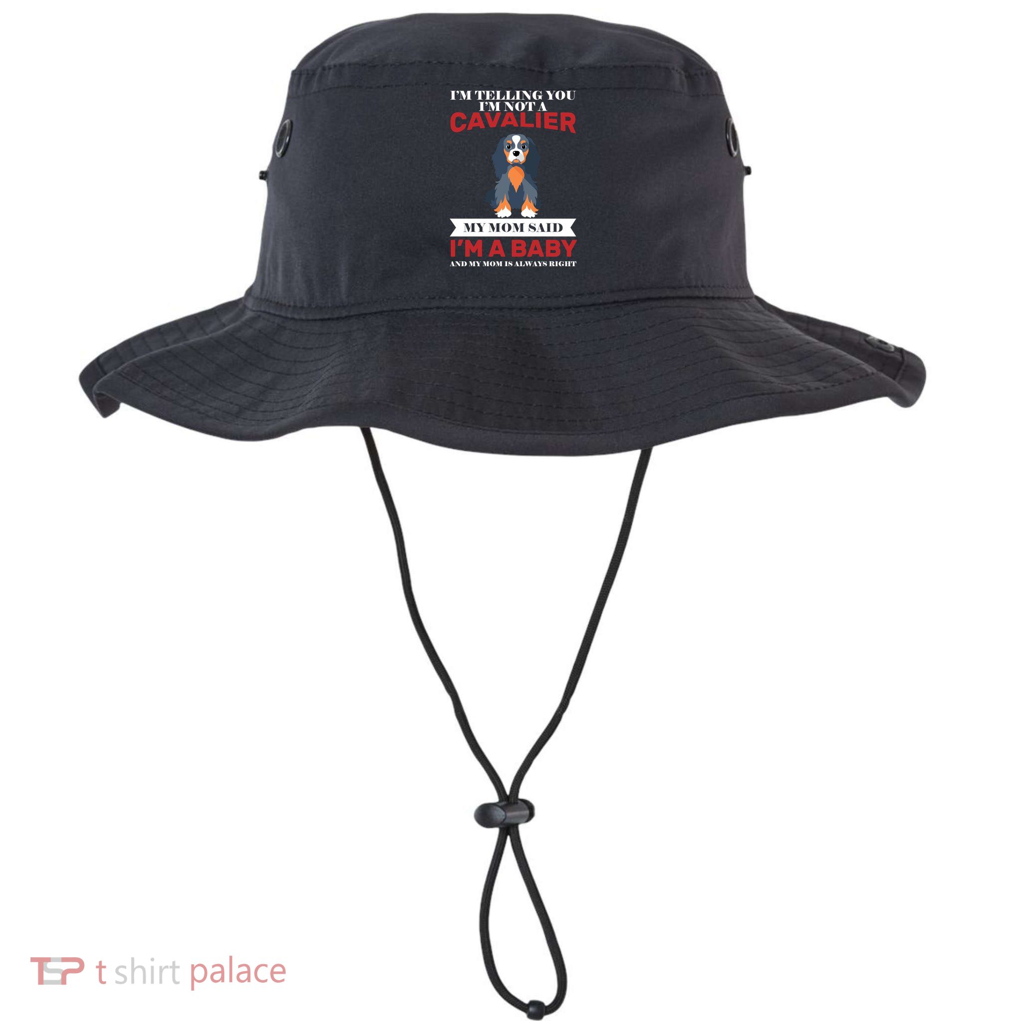 Spoiled King Charles Cavalier Bucket Hat