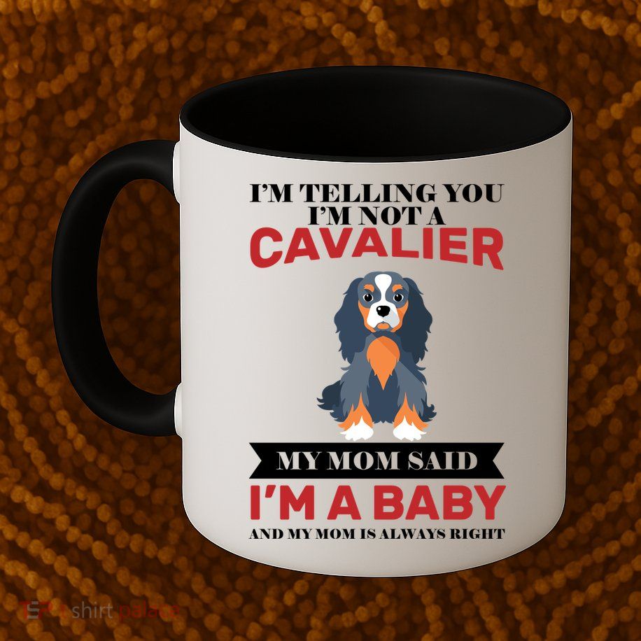 Spoiled King Charles Cavalier Mug