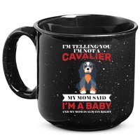 Spoiled King Charles Cavalier 15oz Campfire Ceramic Mug