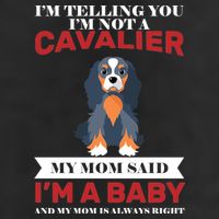 Spoiled King Charles Cavalier Golf Towel