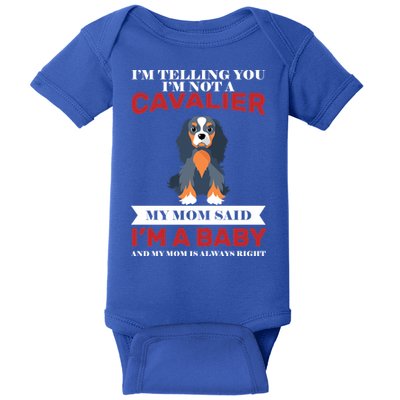 Spoiled King Charles Cavalier Baby Bodysuit