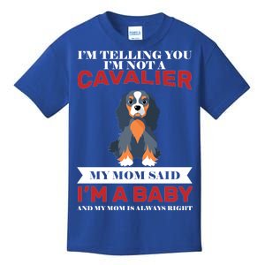 Spoiled King Charles Cavalier Kids T-Shirt