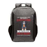 Spoiled King Charles Cavalier Vector Backpack