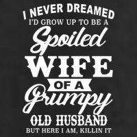 Spoiled Wife Of A Grumpy Old Husband Trucker Hat