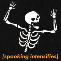 Spooking Intensifies Scary Skeleton Meme Ladies PosiCharge Tri-Blend Wicking Tank