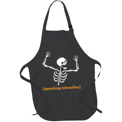 Spooking Intensifies Scary Skeleton Meme Apron