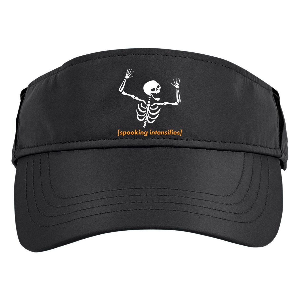 Spooking Intensifies Scary Skeleton Meme Adult Drive Performance Visor