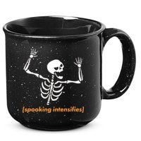 Spooking Intensifies Scary Skeleton Meme 15oz Campfire Ceramic Mug