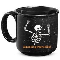 Spooking Intensifies Scary Skeleton Meme 15oz Campfire Ceramic Mug