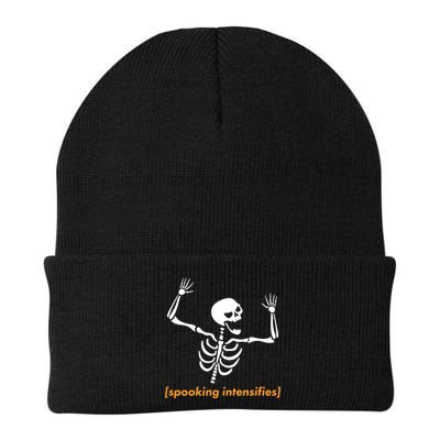 Spooking Intensifies Scary Skeleton Meme Beanie