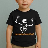 Spooking Intensifies Scary Skeleton Meme Toddler T-Shirt