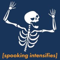 Spooking Intensifies Scary Skeleton Meme Infant Baby Jersey Bodysuit