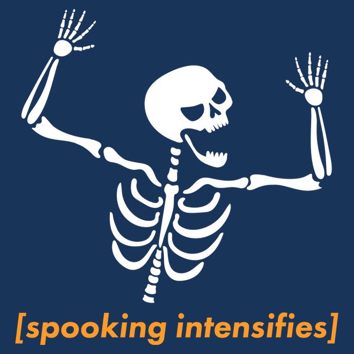 Spooking Intensifies Scary Skeleton Meme Infant Baby Jersey Bodysuit