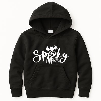 Spooky AF Cute Kids Hoodie