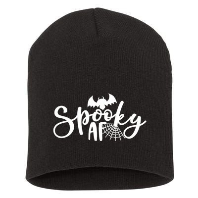 Spooky AF Cute Short Acrylic Beanie