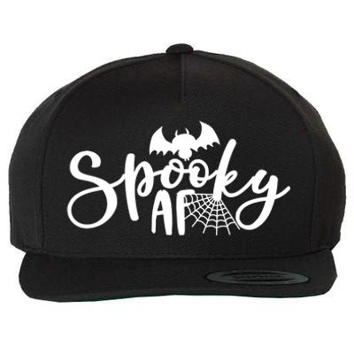 Spooky AF Cute Wool Snapback Cap