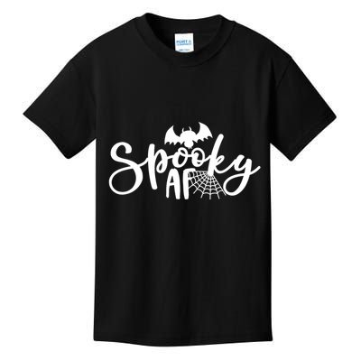 Spooky AF Cute Kids T-Shirt