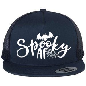 Spooky AF Cute Flat Bill Trucker Hat