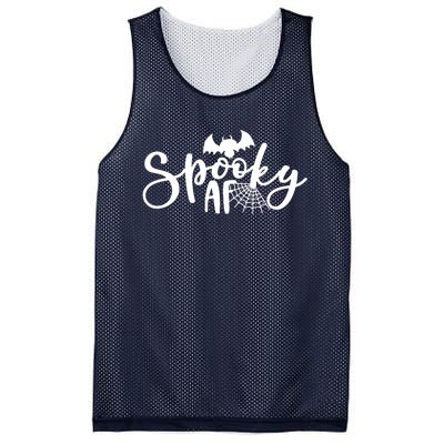 Spooky AF Cute Mesh Reversible Basketball Jersey Tank