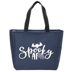 Spooky AF Cute Zip Tote Bag