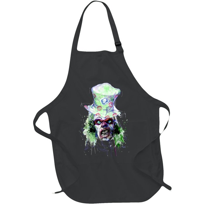 Spooky Clown Face Apron