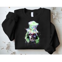 Spooky Clown Face Sweatshirt