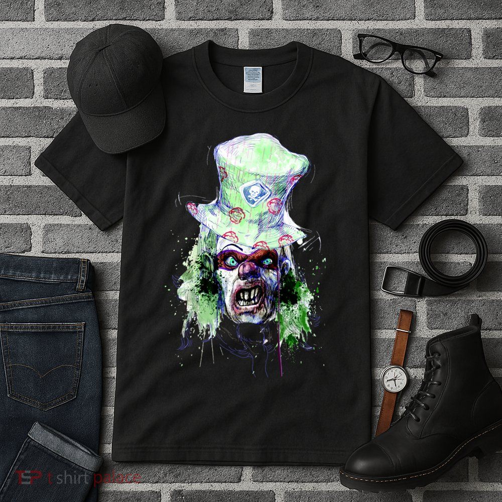 Spooky Clown Face Tall T-Shirt