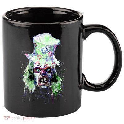 Spooky Clown Face 11oz C Handle Ceramic Mug