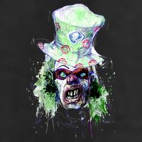 Spooky Clown Face 15oz Campfire Ceramic Mug