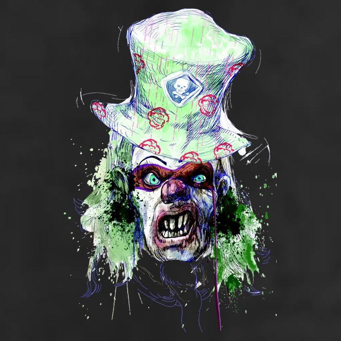 Spooky Clown Face 15oz Campfire Ceramic Mug