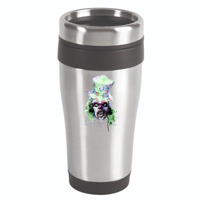 Spooky Clown Face 16oz Travel Tumbler
