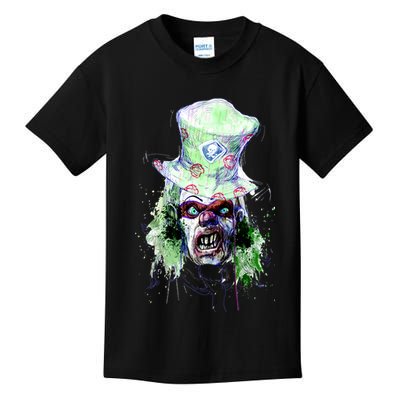Spooky Clown Face Kids T-Shirt