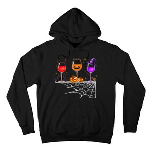 Spooky Wine Glasses Hoodie