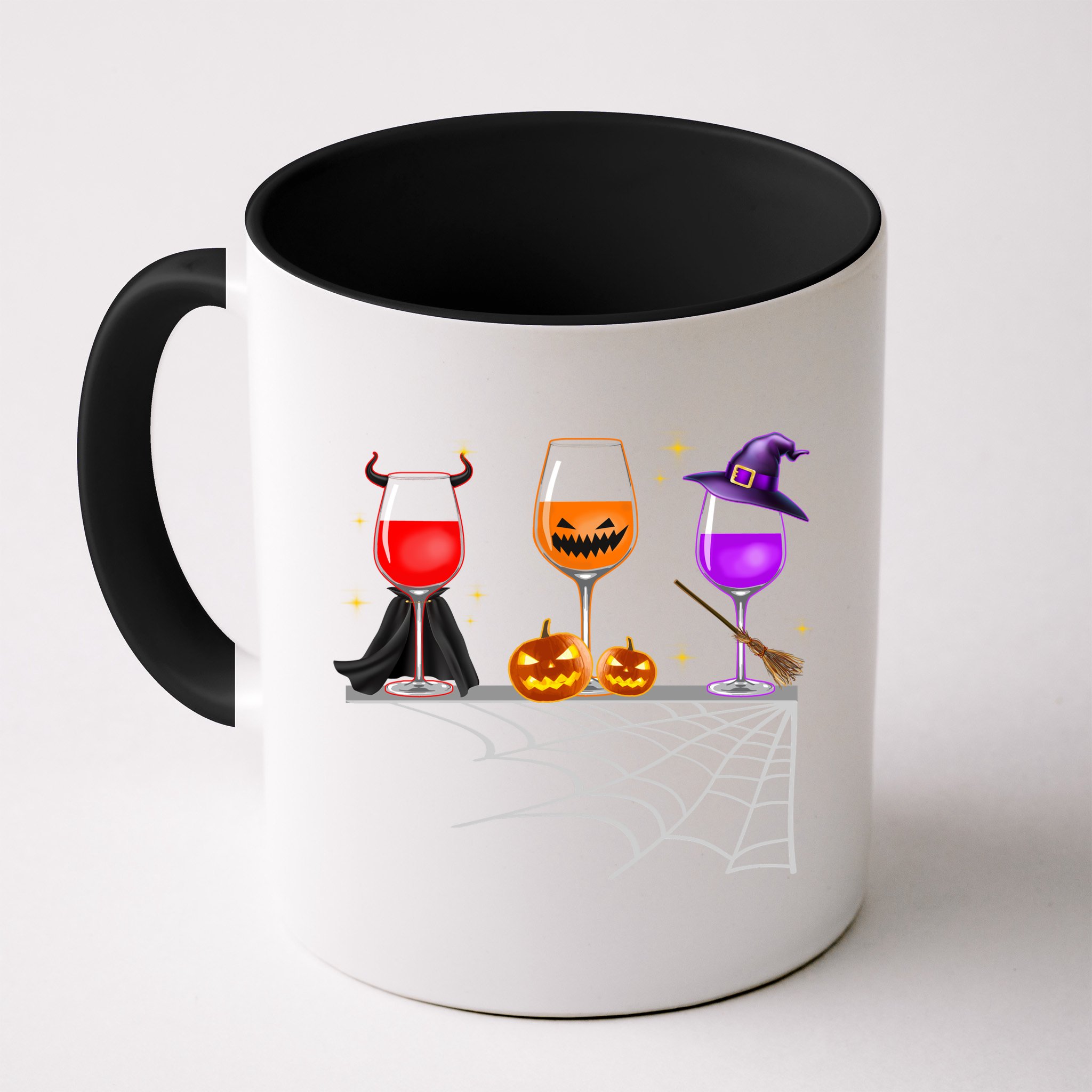 Spooky Wine Glasses Mug