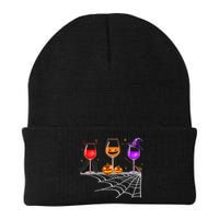 Spooky Wine Glasses Beanie
