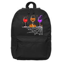 Spooky Wine Glasses 16 in Basic Backpack