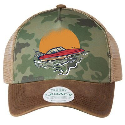 Sport Motorboat Legacy Tie Dye Trucker Hat