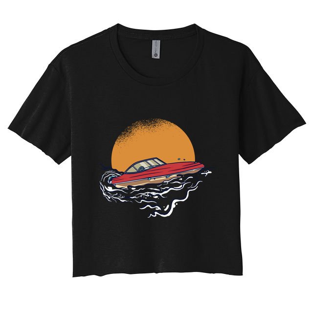 Sport Motorboat Crop Top