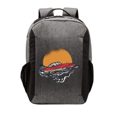 Sport Motorboat Vector Backpack