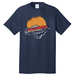 Sport Motorboat Tall T-Shirt