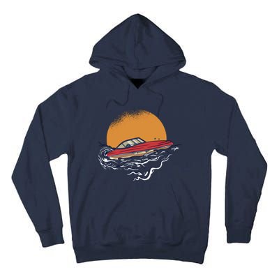 Sport Motorboat Tall Hoodie