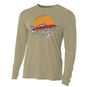 Sport Motorboat Cooling Performance Long Sleeve Crew