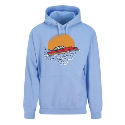 Sport Motorboat Unisex Surf Hoodie