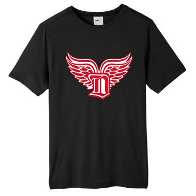 Sporty Detroit Fan Old English D With Wings Tall Fusion ChromaSoft Performance T-Shirt