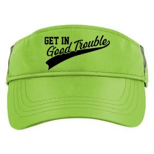 Sporty Get In Good Trouble John Lewis Tribute Adult Drive Performance Visor