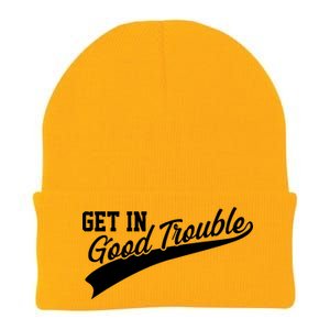 Sporty Get In Good Trouble John Lewis Tribute Knit Cap Winter Beanie